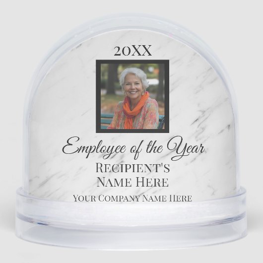 Custom Photo Corporate Employee Gift Award (正面)