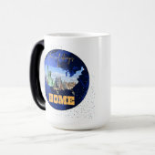 Custom Photo Country Map You Will Always Be Home M モーフィングマグカップ (正面左)