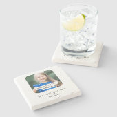 Custom photo, create your own  ストーンコースター (横)