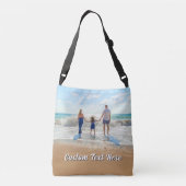 Custom Photo Crossbody Bag Personalized Text クロスボディバッグ (裏面)