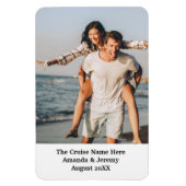 Custom Photo Cruise Cabin Door マグネット (縦)