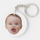 Custom Photo, Custom Photo Face キーホルダー (裏面)