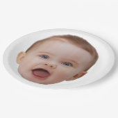 Custom Photo, Custom Photo Face ペーパープレート (アングル)