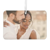 Custom Photo Cute Design Your Own 2 Image カーエアーフレッシュナー (裏面)