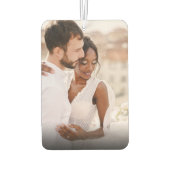 Custom Photo Cute Design Your Own 2 Image  カーエアーフレッシュナー (裏面)