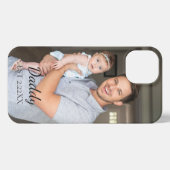 Custom Photo "DADDY'' new father iPhoneケース (裏面横)