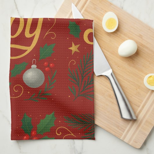 Custom Photo Dish Towels キッチンタオル (四つ折り)