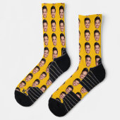 Custom Photo Face Socks ソックス (左)