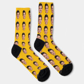 Custom Photo Face Socks ソックス (右)