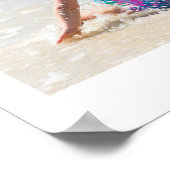  Custom Photo Family Quotes & Funny Sayings Modern ポスター (角)