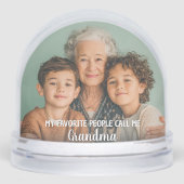 Custom Photo Favorite People Call Me Grandma (正面)