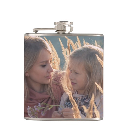 Custom Photo Flask フラスク (正面)