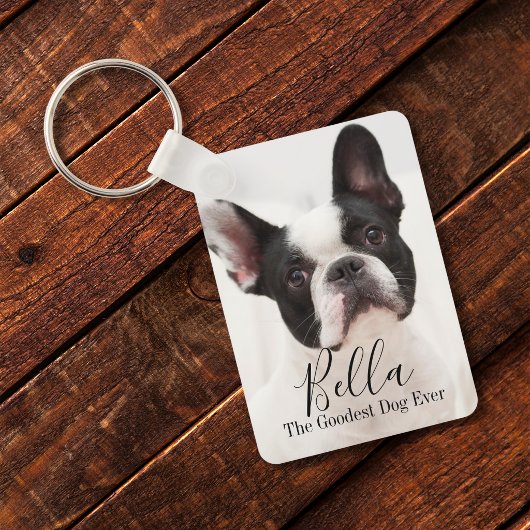 Custom Photo French Bulldog Personalized キーホルダー