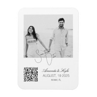Custom Photo Fridge announcement Engagement magnet マグネット