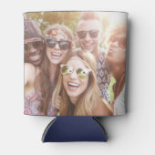Custom Photo Friends Group Personalized Fun 缶クーラー (正面)