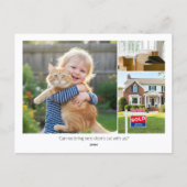 Custom Photo Funny Family Quotes We've Moved House ポストカード (正面)