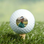 Custom Photo Golf Ball Father’s Day Gift ゴルフボール (インサイチュ 木)