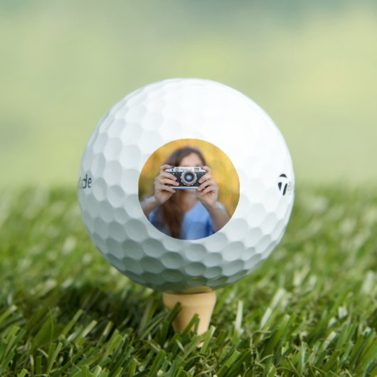 Custom Photo Golf Ball - Personalized Gift for Him ゴルフボール (インサイチュ 木)