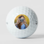 Custom Photo Golf Ball - Personalized Gift for Him ゴルフボール (正面)