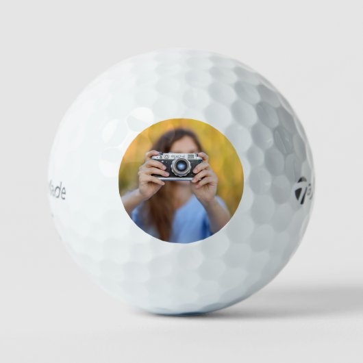 Custom Photo Golf Ball - Personalized Gift for Him ゴルフボール (正面)