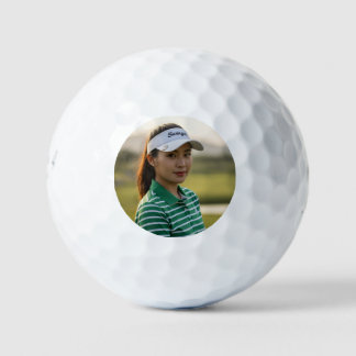 Custom Photo Golf Ball with Text Personalization ゴルフボール