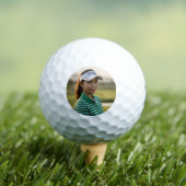 Custom Photo Golf Ball with Text Personalization ゴルフボール (インサイチュ 木)
