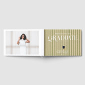 Custom Photo Graduation Guest Book ゲストブック (全面)