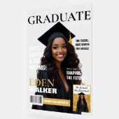 Custom Photo Graduation Magazine Display アクリルサイン (傾斜)