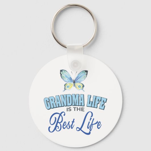 Custom Photo Grandma  キーホルダー (正面)
