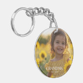 Custom Photo Grandma キーホルダー (正面左)