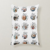 Custom Photo Grandson Birthday アクセントクッション (正面(垂直))