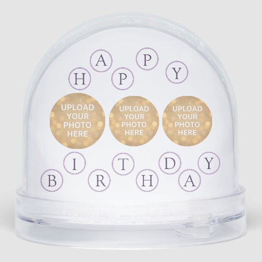 Custom Photo Happy Birthday (裏面)