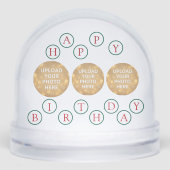 Custom Photo Happy Birthday (正面)