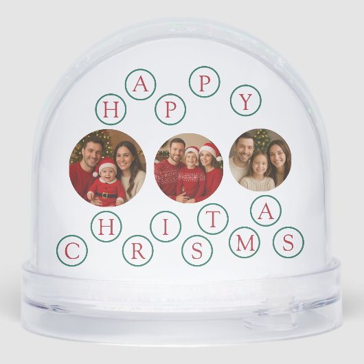 Custom Photo Happy Christmas (裏面)