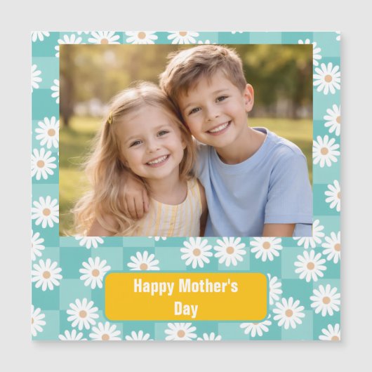 Custom Photo Happy Mother’s Day Card | Cute (正面)