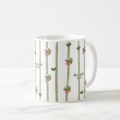 Custom Photo Heart Pattern Mug for Father's Day コーヒーマグカップ (正面右)