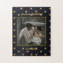 Custom Photo Hearts Background