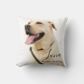 Custom Photo Labrador Retriever Personalized クッション (正面)