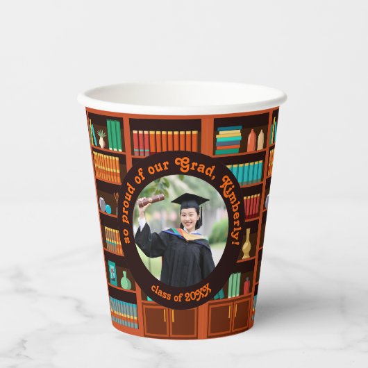 Custom Photo Library-Themed 紙コップ (正面)