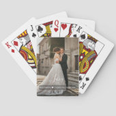Custom Photo Love script Wedding favors Poker Card トランプ (裏面)