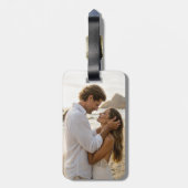 Custom Photo Luggage Tag ラゲッジタグ (裏面縦)