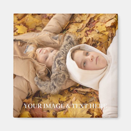 Custom Photo Magnet マグネット (正面)