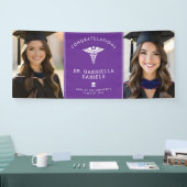 Custom Photo Medical School Doctor Nurse Graduate 横断幕 (トレードショー)