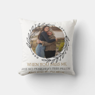 Custom Photo Memorial Pillow In Loving Memory クッション