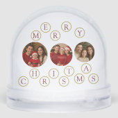 Custom Photo Merry Christmas (裏面)