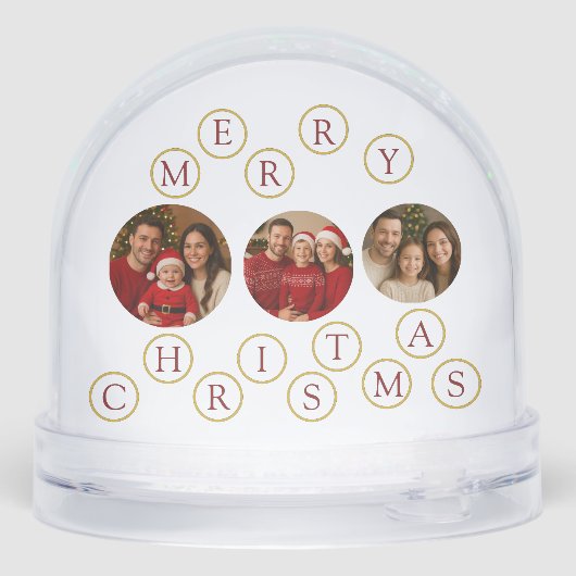 Custom Photo Merry Christmas (裏面)