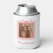 Custom Photo Merry Christmas Can Cooler 缶クーラー (缶正面)