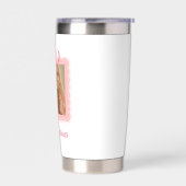 Custom Photo Merry Christmas Insulated Tumbler 保温保冷タンブラー (左面)