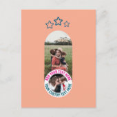 📸 Custom Photo & Message Card – Personalized Text シーズンポストカード (正面)