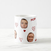 Custom Photo “Mom” Mug – Personalized Mother’s Day コーヒーマグカップ (中央)